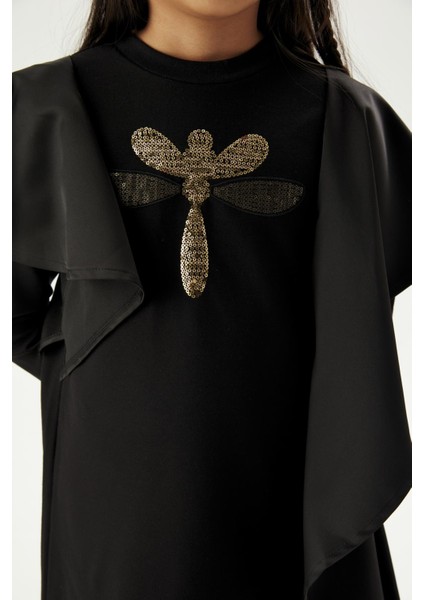 Kız Çocuk Siyah Elbise 23FW0TJ4913 modelleri