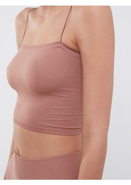 Lcw Active Kare Yaka Düz Askılı Kadın Spor Atlet fırsatları