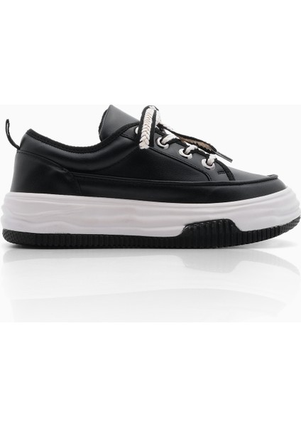 Kadın Sneaker Kalın Taban Spor Ayakkabı Rova Siyah modelleri