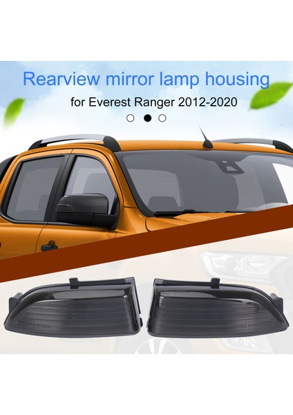 Sol + Sağ Dikiz Aynası Aydınlatma Koruması Gösterge Dönüş Sinyali Lambası Kapağı Ford Everest Ranger 2012-2020 (Ampul Olmadan) (Yurt Dışından) fiyatları