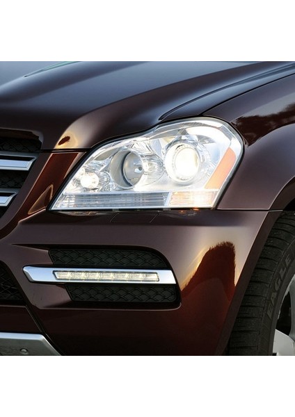 1 Adet Araba Far Camı Başkanı Işık Lambası Kapak Kabuk Mercedes Benz Için X164 GL350 GL400 GL450 GL500 2006-2011, Sol Taraf (Yurt Dışından)