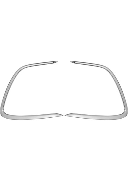 Toyota Camry 2021 Için Krom Ön Sis Lambası Lamba Kapağı Trim Tampon Kalıplama Garnitür Kaş Göz Kapağı (Yurt Dışından)