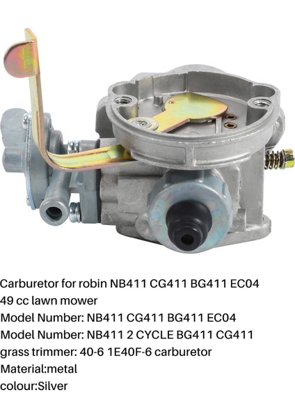 Robin NB411 CG411 BG411 EC04 49CC Çalı Kesici Weedeater Düzeltici 5416040000 Yedek Için Karbüratör (Yurt Dışından)