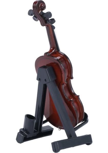 3x Hediyeler Keman Müzik Enstrümanı Minyatür Çoğaltma Kılıfı, 8X3CM (Yurt Dışından)