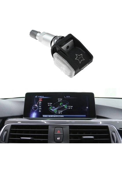 36106887147 Lastik Basıncı Monitörü Sensörü-Bmw G30 G31 G11 G12 X3 X4 Mercedes-Benz W213 6887140-01 433MHZ Tpms Sensörü (Yurt Dışından)