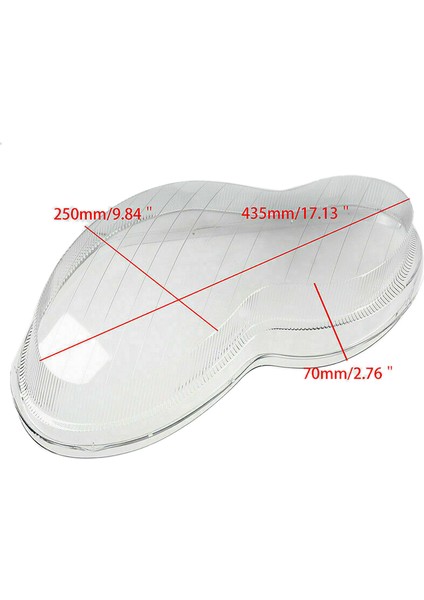 Araba Ön Sol Far Şeffaf Lens Abajur Kabuk Kapak Mercedes Benz 2001-2007 Için W203 C-Class C180 200 230 260 280 (Yurt Dışından)