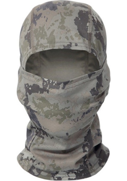 Açık Toz Geçirmez Güneş Yüz Maskesi Taktik Kamuflaj Tam Yüz Maskesi Avcılık Bisiklet Bisiklet Boyun Koruması (Python Yeşil) (Yurt Dışından) fırsatları