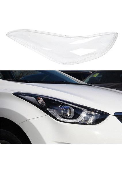 Araba Ön Sağ Far Lens Araba Yedek Oto Kabuk Kapak Hyundai Elantra 2012-2016 Için (Yurt Dışından) indirimleri