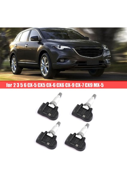 BHB6-37140A Lastik Basıncı Sensörü Tpms Lastik Basıncı Sensörü Otomatik Mazda 2 3 5 6 Cx-5 Cx5 Cx-6 Cx6 Cx-9 Cx-7 Cx9 Mx-5 (Yurt Dışından)