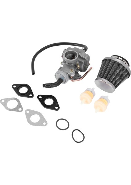 PZ20 Karbüratör 50CC 70CC 90CC 110CC 125CC 4 Zamanlı Motor Atv Utv'ler Honda CRF50F CRF80F XR50R Hava Yakit Filtresi ile (Yurt Dışından)