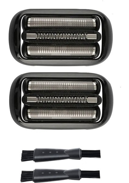 2 Paket Serisi 5/6 53B Elektrikli Folyo Tıraş Makinesi Için Yedek Kafa 5020CS 5018S 6020S 6040CS (Yurt Dışından)