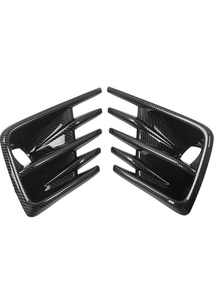 Honda City 2019 2020 Için Çift Karbon Fiber Ön Tampon Sis Lambası Lambası Kapağı Çerçeveleri Araba Aksesuarları (Yurt Dışından)