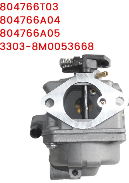Tekne Motoru Karbüratör Assy 3303-8M0053668 Mercury Mercruiser Quicksilver 4-Stroke 6hp Dıştan Takma Motor Carb 804766A04 (Yurt Dışından)
