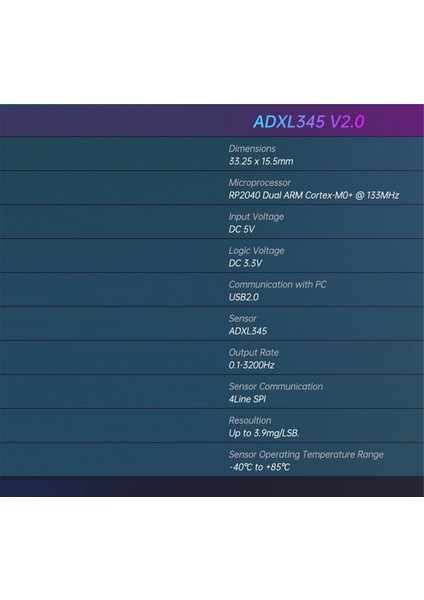 Bıgtreetech Btt ADXL345 V2.0 Ivmeölçer Kurulu Stealthburner Klipper Ekstruder Hotend Ahududu Pi 3D Yazıcı Parçaları (Yurt Dışından)