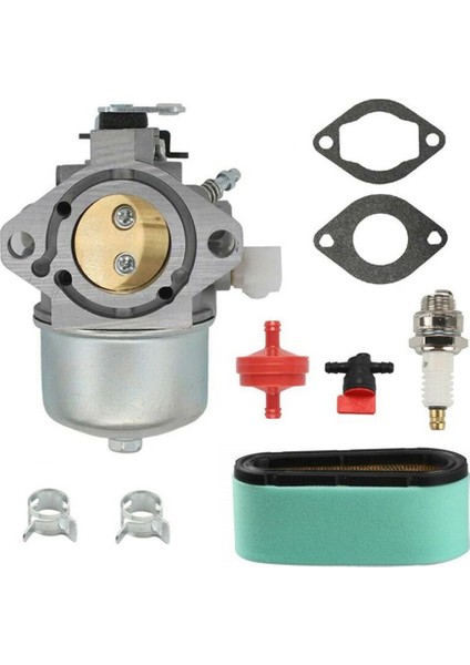 699831 Briggs & Stratton 283702 283707 284702 Çim Biçme Makinesi Motorları Için Hava Filtresi Kitli Karbüratör (Yurt Dışından)