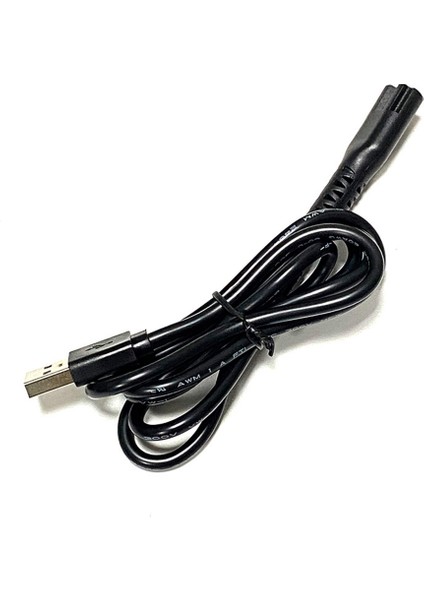 8148/8591/85048509//2240/2241 Elektrikli Saç Kesme Makinesi Aksesuarları Için USB Şarj Kablosu (Yurt Dışından)