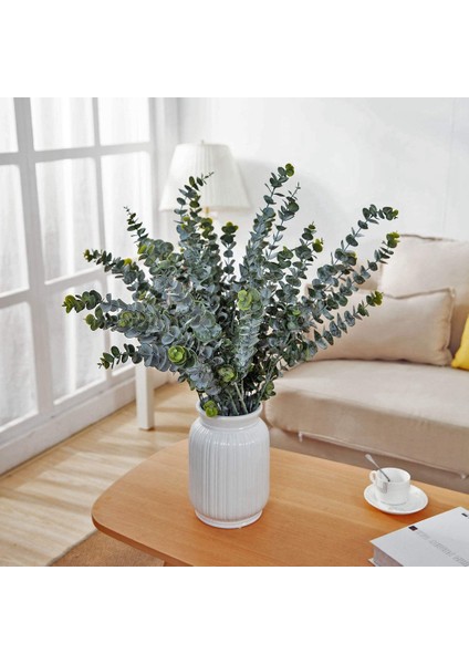 8 Adet 30 Inç Uzun Sahte Okaliptüs Kaynaklanıyor, Rustik Dekor Için (Yurt Dışından) fırsatları