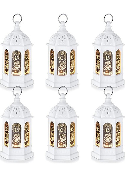 Mini Ramazan Mumu Mübarek Fener LED Eid Mubarak Fener (Yurt Dışından)