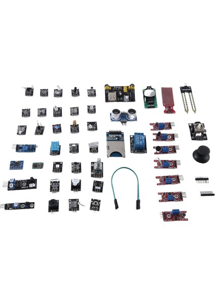 Sensör Kiti Sensör Seti Arduino Için 45 Sensör 45'i 1 Arada Sensör Modülleri Kutulu Başlangıç Kiti (Yurt Dışından)