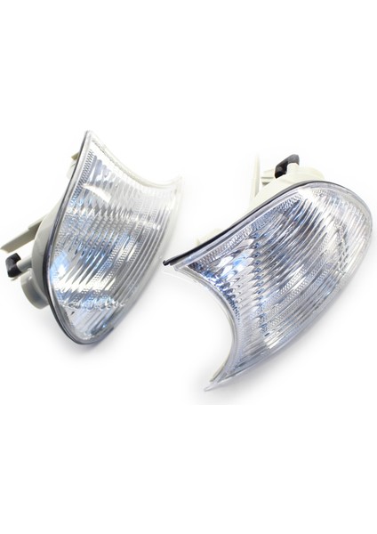 Temizle Marker Sinyal Flaşör Köşe Park Lambası -Bmw E46 3 Serisi Coupe 1999-2001 63126904307 63126904308 (Yurt Dışından) indirimleri