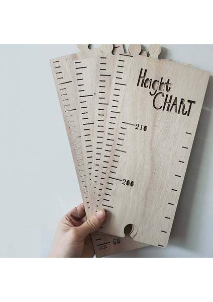 60-210 cm Ahşap Yükseklik Cetvel Çocuk Odası Asılı Cetvel Bebek Fotoğraf Sahne (Yurt Dışından)