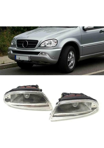2 Adet Sis Lambası Sürüş Lambası Benz Için W163 ML320 ML350 ML430 ML500 ML55 Amg Su 1638200328 1638200428 (Yurt Dışından) fiyatları