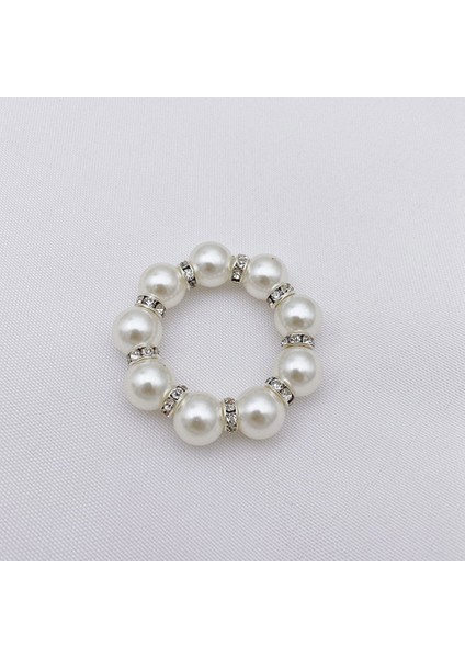 10 Adet Taklit Peçete Halkası Taklidi Boncuklu Peçete Halkası Tutucu Yemek Masası Dekorasyon Için Parti, Düğün (Yurt Dışından) indirimleri