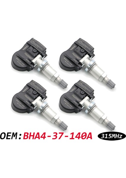 4 Adet Tpms Lastik Basıncı Sensörü BHA4-37-140A Mazda 2 3 5 6 Mazda Cx-3 Cx-5 Cx-7 Cx-9 Mx-5 Rx-8 2004-2020 (Yurt Dışından)