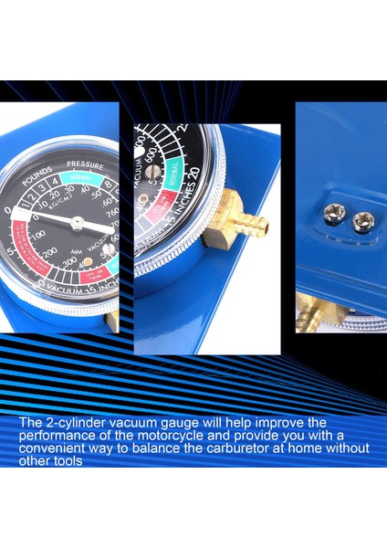 Adet Motosiklet Karbüratör Synchronizer Vakum Göstergeleri Aracı Carb Vakum Ölçer Dengeleyici Yamaha/honda/suzuki (Yurt Dışından) indirimleri