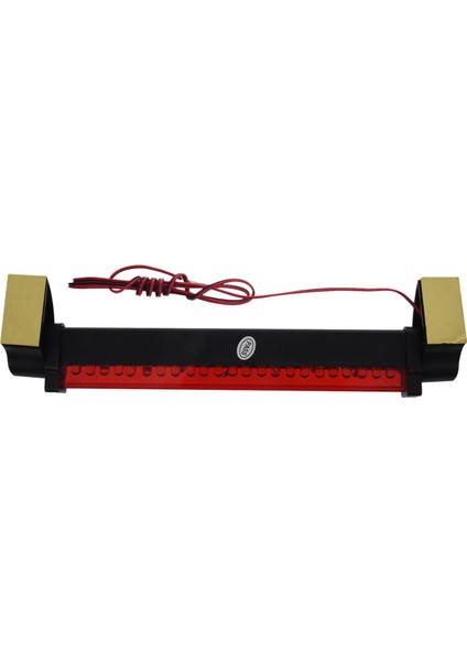 Kırmızı 24 LED Araba Araç Üçüncü Fren Durdurma Kuyruk Işık Lambası Bar Dc 12V (Yurt Dışından)