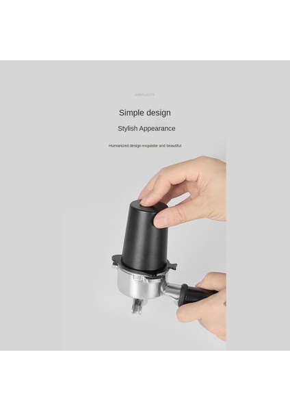 8 Serisi Kahve Tozu Seçici Alma Fincan Binaural El Ücretsiz 54MM Distribütör Espresso Makinesi Parçaları 2 (Yurt Dışından)