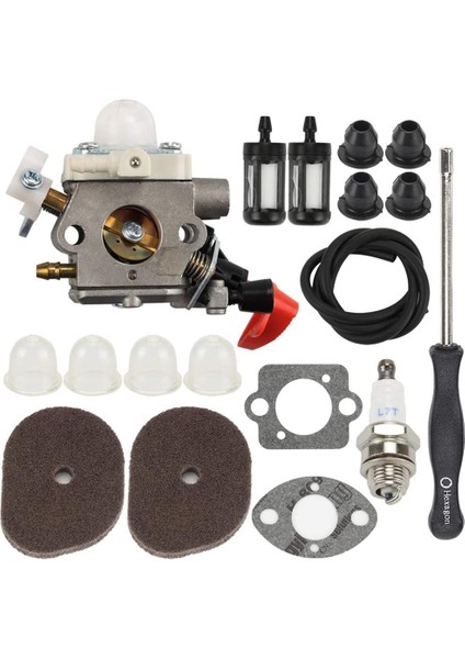 C1M-S267A FS56RC Karbüratör Kiti Stihl FS40 FS50 FS56 FS70 FC56 FC70 HT56 KN56 KM56 Giyotin (Yurt Dışından)