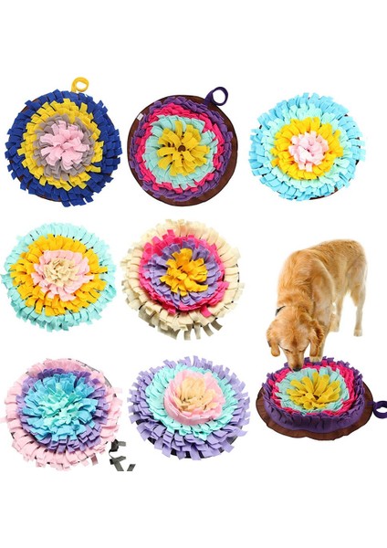 Gök Mavisi Tarzı Köpekler Snuffle Mat Pet Sızıntı Gıda Anti Boğulma Mat Kedi Köpek Eğitim Battaniye Burun Iş Oyuncak Pet Yavaşlama Besleme Zeka Mat (Yurt Dışından) fiyatları