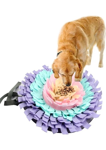 Gök Mavisi Tarzı Köpekler Snuffle Mat Pet Sızıntı Gıda Anti Boğulma Mat Kedi Köpek Eğitim Battaniye Burun Iş Oyuncak Pet Yavaşlama Besleme Zeka Mat (Yurt Dışından) modelleri