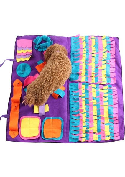 Bej Tarzı M Beden Pet Koklama Mat Yıkanabilir Köpek Kedi Kokusu Eğitim Pedi Enerji Tüketmek Bulmaca Pet Oyuncaklar Yavru Köpek Serbest Bırakma Stres Eğitim Battaniyesi (Yurt Dışından) fiyatları