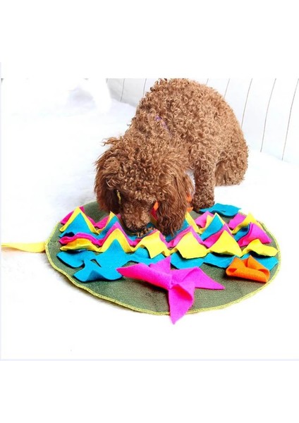 Bej Tarzı M Beden Pet Koklama Mat Yıkanabilir Köpek Kedi Kokusu Eğitim Pedi Enerji Tüketmek Bulmaca Pet Oyuncaklar Yavru Köpek Serbest Bırakma Stres Eğitim Battaniyesi (Yurt Dışından) fırsatları