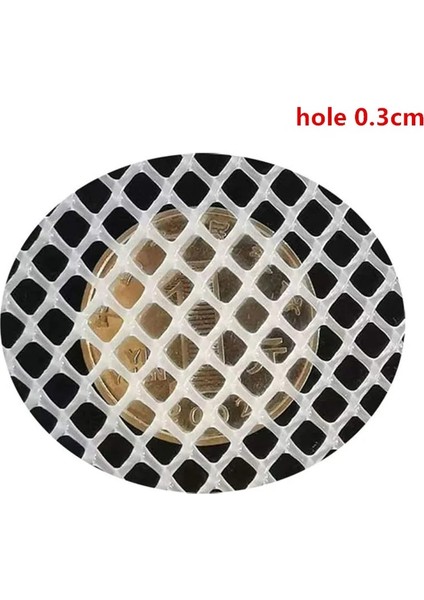 Delik 0.3cm Tarzı 50X200CM cm Delik Çapı Plastik Tel Net Bahçe Sızdırmaz Mesh Ped Çocuk Güvenliği Balkon Korkuluk Merdiven Koruma Ağı Araçları (Yurt Dışından)