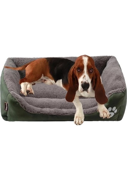 Gül Pembe Tarzı S 45CMX35CMX12CM Kış Sıcak Büyük Köpek Kanepe Yatak Kare Köpek Diz Kedi Paspaslar Ev Yastık Pet Uyku Sıcak Kanepe Yataklar Büyük ve Küçük Köpekler Için Mat (Yurt Dışından) fırsatları