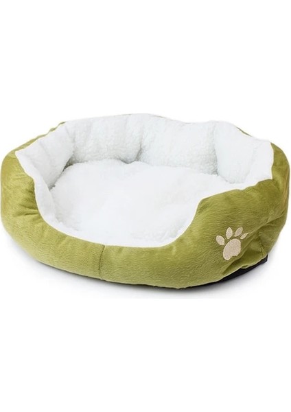 Yeşil Stil M 60CMX50CM Pet Kedi Köpek Yatağı Yumuşak 7 Renk 60*50 cm Kaşmir Kanepe Yıkanabilir Ayrılabilir Yataklar Evcil Hayvan Evi Yavru Chihuahua Aksesuarları (Yurt Dışından)