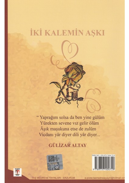 İki Kalemin Aşkı -Gülizar Altay