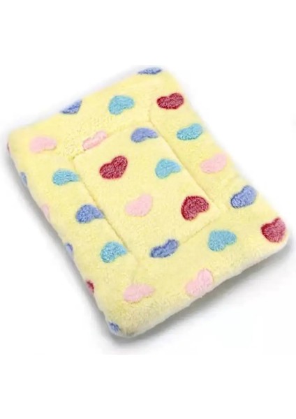 B Tarzı 70X100CM Köpek Yatağı Cama Perro Pet Battaniye Yumuşak Kalınlaşmış Polar Ped Yatak Mat Yavru Köpek Kedi Kanepe Minderi Ev Halısı Sıcak Uyku Örtüsü (Yurt Dışından)