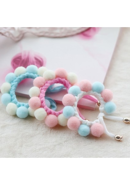 Beyaz Mor Tarzı S BOYUN20-25CM Sevimli Peluş Top Pet Köpek Kediler Yaka Ayarlanabilir Köpek Chihuahua Yorkie Boyun Askısı Kitty Eşarp Evcil Aksesuarları Yavru Kolye (Yurt Dışından) indirimleri