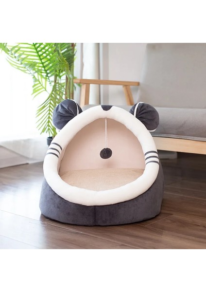 M689-GRI Stili M Beden Kedi Yatak Ev Kulübesi Yuva Evcil Hayvan Yuva Kumu Köpek Kulübesi Gatos Ev Minderi Evcil Hayvan Ürünleri Kedi Evcil Hayvan Malzemeleri Mascotas Kedi Mat Yastık (Yurt Dışından) fırsatları