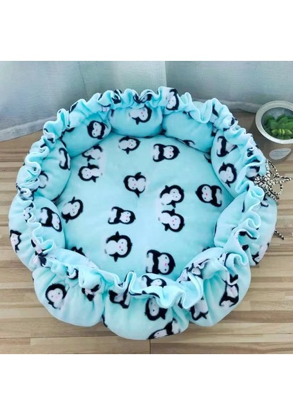 No.12 Tarzı 85CM Dış Çap Süper Yumuşak Sıcak Kedi Yatağı Ayarlanabilir Köpekler Mat Pet Uyku Sepeti Yuvarlak Kabarık Hafif Rahat Dokunmatik Kulübesi 17 Renk (Yurt Dışından)