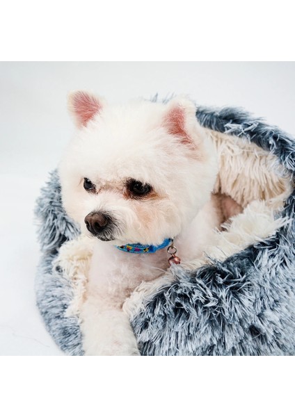 Yeşil Stil 65CM Yuvarlak Köpek Yatağı Kedi Yatak Yastık Pet Mat Uzun Peluş Kedi Evi Köpek Battaniyesi Uyku Tulumu Pet Kanepe Köpek Kulübesi Aksesuarları (Yurt Dışından) modelleri