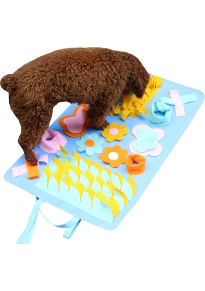 Çiçek 60X60CM Tarzı M Beden Pet Koklama Mat Yıkanabilir Köpek Kedi Kokusu Eğitim Pedi Enerji Tüketmek Bulmaca Pet Oyuncaklar Yavru Köpek Serbest Bırakma Stres Eğitim Battaniyesi (Yurt Dışından) indirimleri