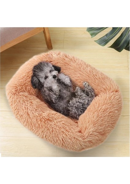 Lacivert Tarzı 45X35CM Pet Yataklar Uzun Peluş Köpek Yatağı Kare Düz Renk Yavru Yataklar Küçük Orta Büyük Evcil Hayvanlar Için Mat Kış Sıcak Yatak Kedi Yastıkları (Yurt Dışından) indirimleri