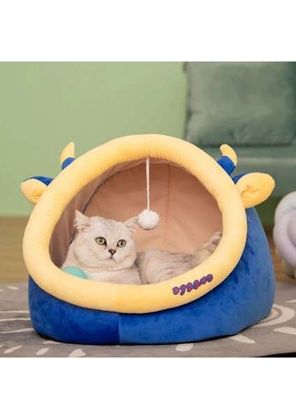 Deve Tarzı M Beden Kedi Yatak Ev Kulübesi Yuva Evcil Hayvan Yuva Kumu Köpek Kulübesi Gatos Ev Minderi Evcil Hayvan Ürünleri Kedi Evcil Hayvan Malzemeleri Mascotas Kedi Mat Yastık (Yurt Dışından) indirimleri