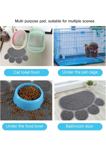 Elma Yeşili Stili Kedi Kumu Kapan Paspaslar Pedler 30*40CM Pvc Elastik Elyaf Kediler Için Paspaslar Kum Kutuları Sıcak Ev ve Bahçe (Yurt Dışından) fiyatları