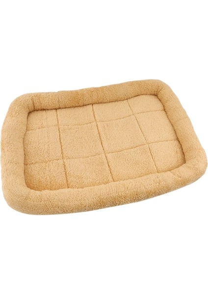 Sarı Stil M Beden Süper Yumuşak Köpek Yatağı Yuvarlak Yıkanabilir Uzun Peluş Köpek Kulübesi Kedi Evi Kadife Paspaslar Kanepe Köpek Chihuahua Köpek Sepeti Pet Yatak (Yurt Dışından)